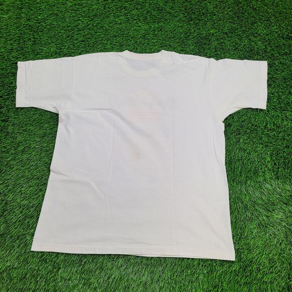 Vintage 1993 Rodeo Hard Sheplers Shirt XL 23x28 Whtie USA - Picture 2 of 16